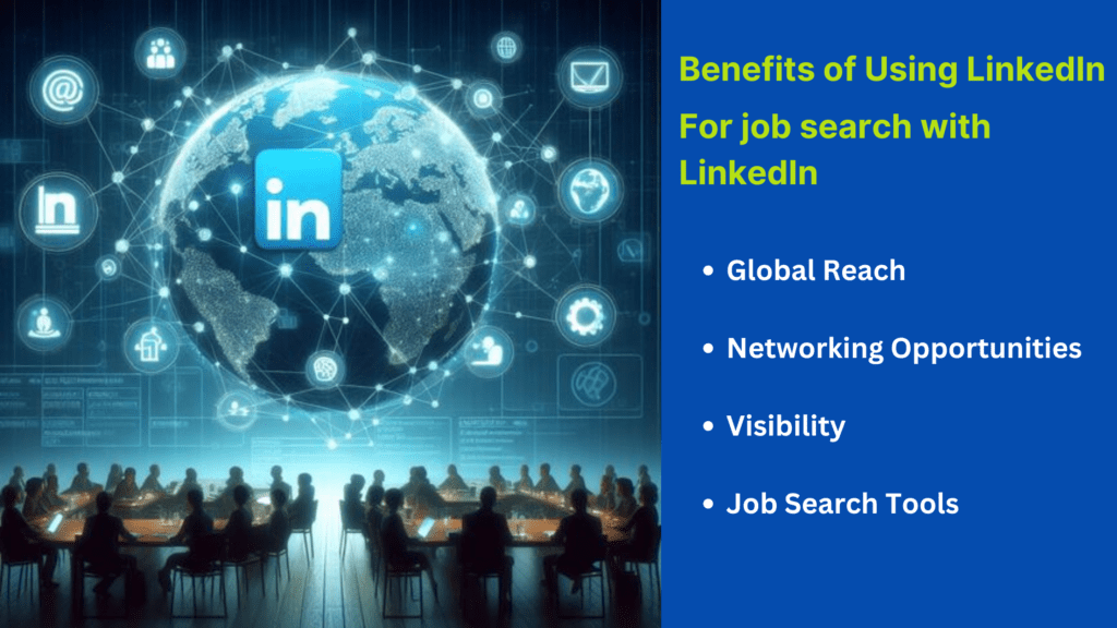 For job search with LinkedIn