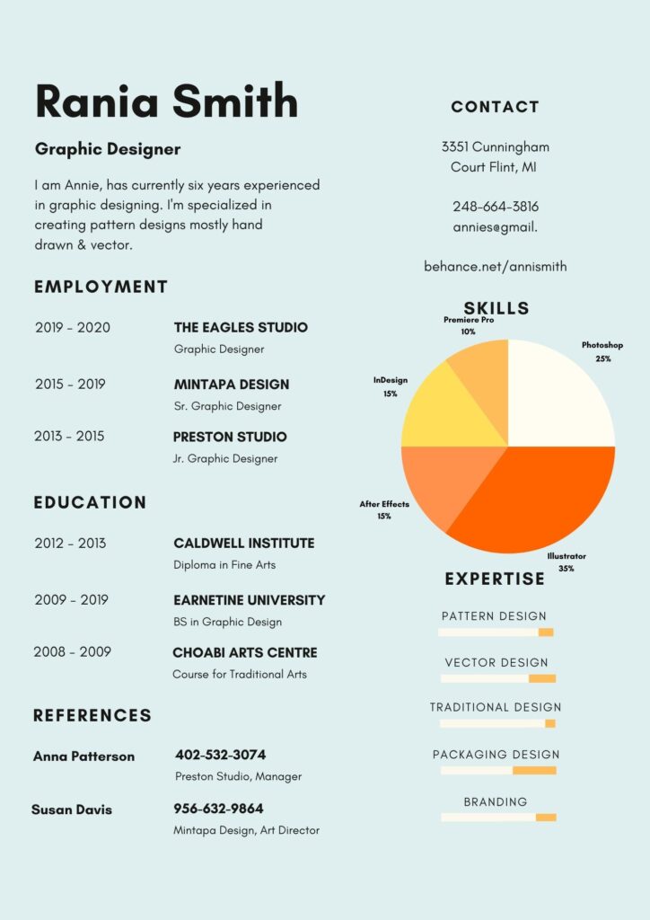 Infographic Resume Template download resume templates in word format