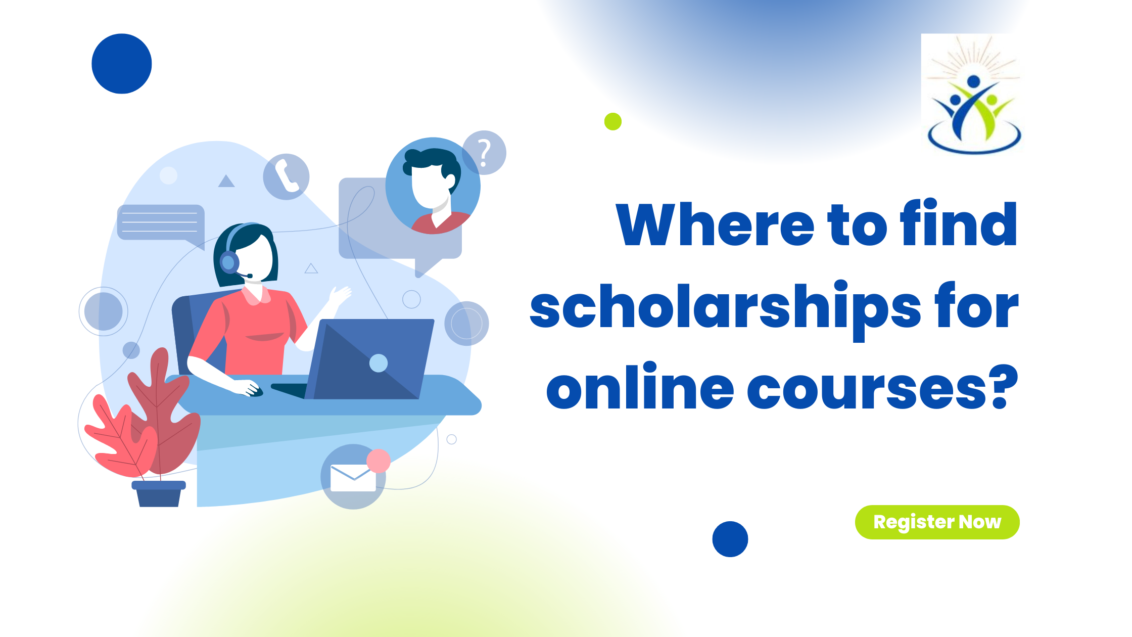 Where to find scholarships for online courses?